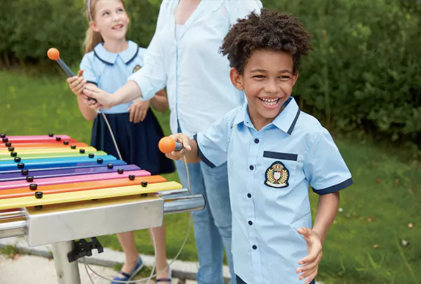What is outdoor children's percussion instrument amusement equipment?