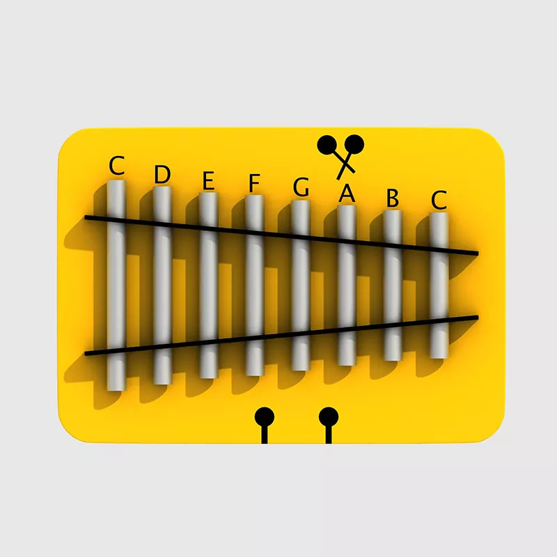 Pagoda Bells kids,kindergarten Commercial playground musical instruments