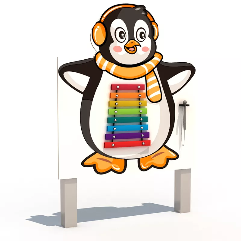 Penguin Glockenspiel Musical Panel