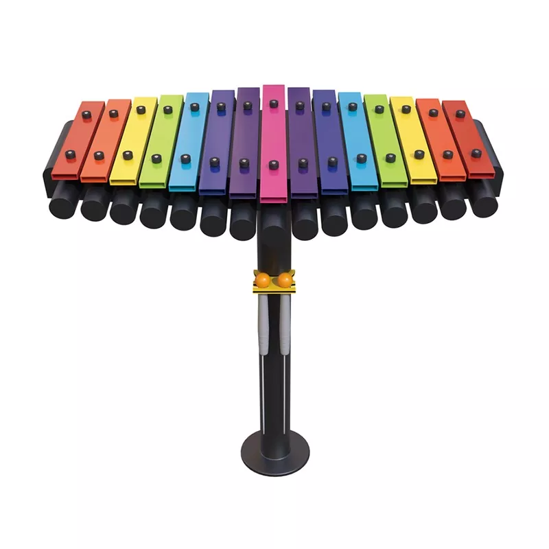 Rainbow Key Glock Stainless Steel Children's Musical Instrument