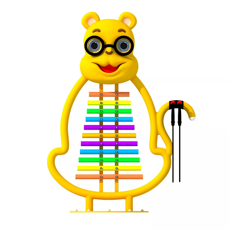Glasses Tiger Shaped Percussion Instrument