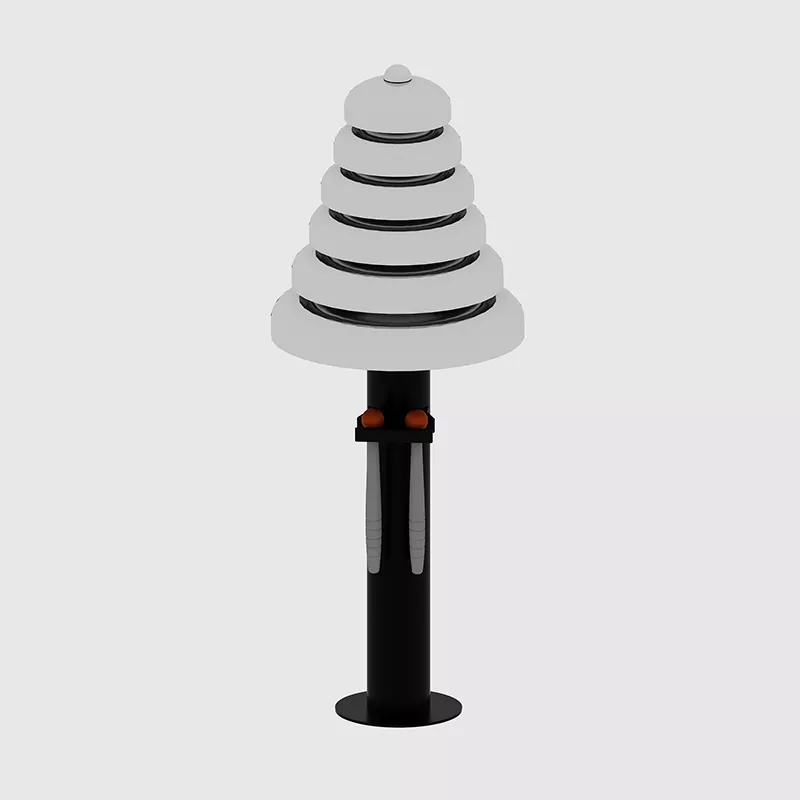 Tower shaped Rhythmic Percussion