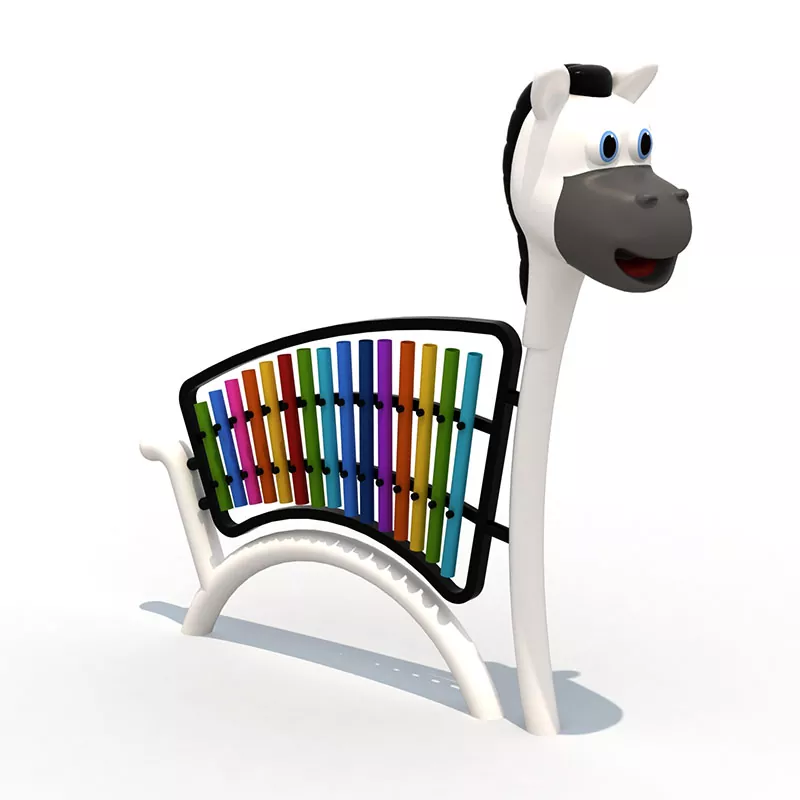 Zebra Shaped Percussion Instrument